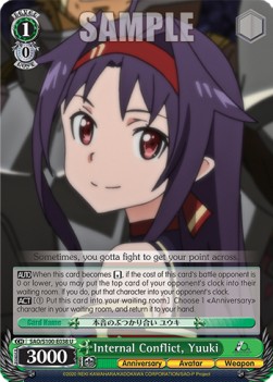 Internal Conflict, Yuuki (V.1 - Uncommon)