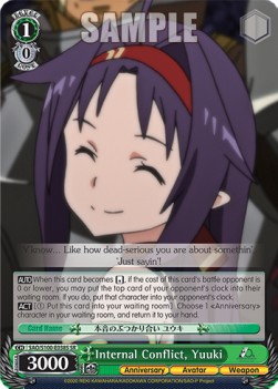 Internal Conflict, Yuuki (V.2 - Super Rare)