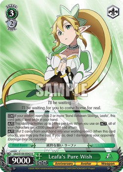 Leafa's Pure Wish (V.1 - Uncommon)