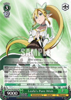 Leafa's Pure Wish (V.2 - Super Rare)