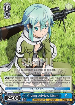 Giving Advice, Sinon (V.1 - Common)