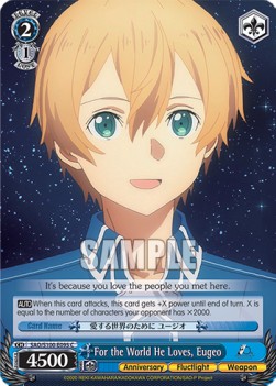 For the World He Loves, Eugeo (V.1 - Common)