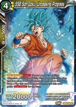 SSB Son Goku, Unceasing Progress