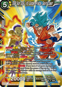 SSB Son Goku VS Golden Frieza, Spirit Clash (V.1 - Super Rare)