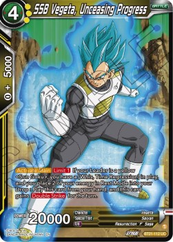 SSB Vegeta, Unceasing Progress