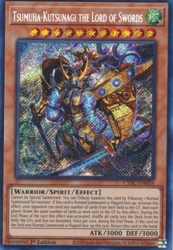 Tsumuha-Kutsunagi the Lord of Swords (V.1 - Secret Rare)