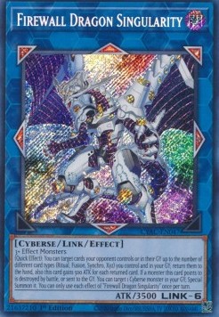 Firewall Dragon Singularity (V.1 - Secret Rare)