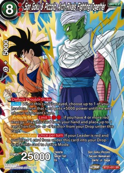 Son Goku & Piccolo, Arch Rivals Fighting Together (V.1 - Super Rare)