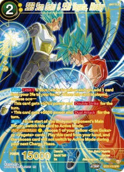 SSB Son Goku & SSB Vegeta, Rivalry (V.2 - Special Rare)