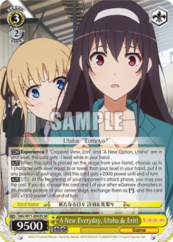 A New Everyday, Utaha & Eriri (V.2 - Super Rare)