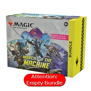 March of the Machine: Empty "Fat Pack Bundle" Box