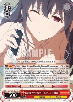 Determined Duo, Utaha (V.2 - Super Rare)