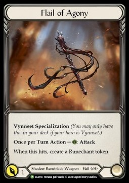 Flail of Agony (Cold Foil)