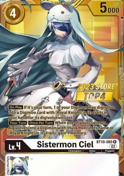 Sistermon Ciel (BT10-085) (V.2)