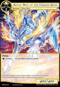 Battle Wolf of the Crimson Moon