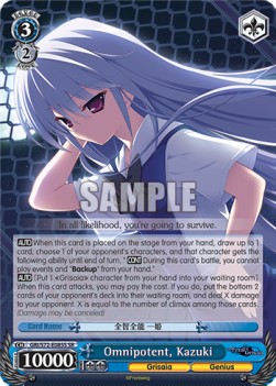 Omnipotent, Kazuki (V.2 - Super Rare)