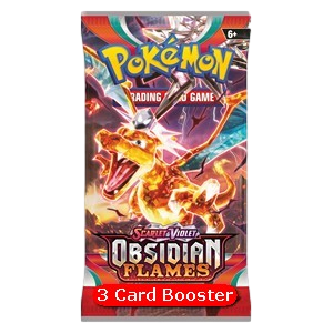 Obsidian Flames Fun Pack (3 Cards)