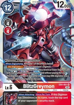 BlitzGreymon (EX4-051) (V.1)