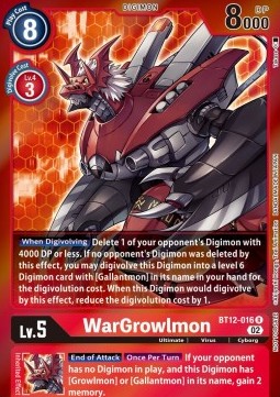 WarGrowlmon (BT12-016)