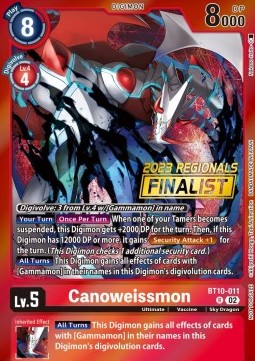 Canoweissmon (BT10-011) (V.2)