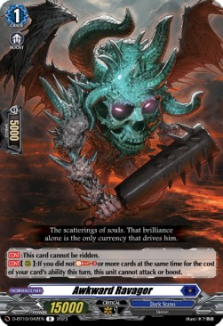 Awkward Ravager [D Format] (V.1 - Rare)