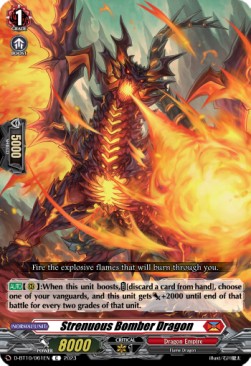 Strenuous Bomber Dragon [D Format]