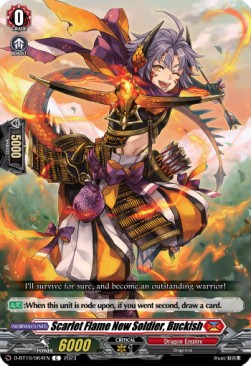 Scarlet Flame New Soldier, Buckish [D Format]