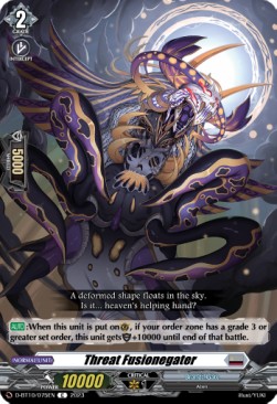 Threat Fusionegater [D Format]