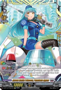 Aurora Battle Princess, Penetrate Aquas [D Format] (V.2 - Feature Rare)