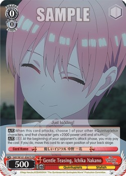 Gentle Teasing, Ichika Nakano (V.2 - Super Rare)