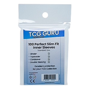 100 TCG Guru Perfect Slim Fit Inner Sleeves