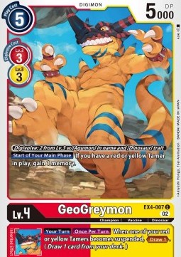 GeoGreymon (EX4-007)