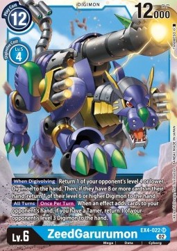 ZeedGarurumon (EX4-022) (V.1)