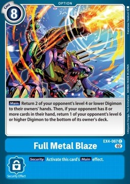 Full Metal Blaze (EX4-067)