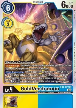 GoldVeedramon (EX4-027) (V.1)