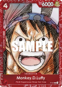 Monkey.D.Luffy (P-022)