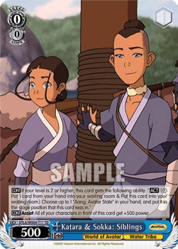 Katara & Sokka: Siblings