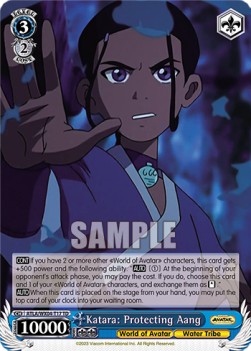 Katara: Protecting Aang (V.1 - Trial Deck)