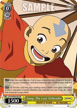 Aang: The Last Airbender (V.1 - Double Rare)