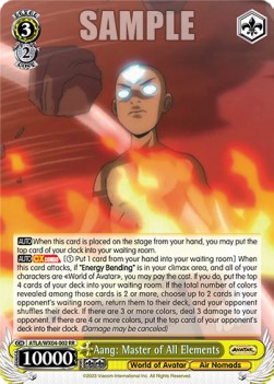 Aang: Master of All Elements (V.1 - Double Rare)