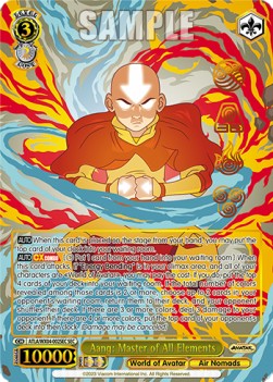 Aang: Master of All Elements (V.2 - Secret Rare)