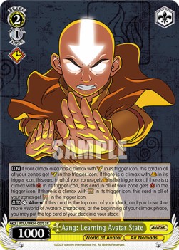 Aang: Learning Avatar State (V.2 - Super Rare)