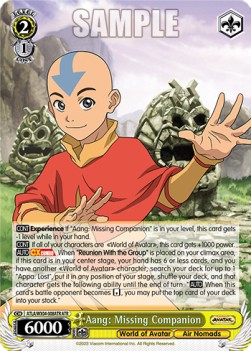 Aang: Missing Companion (V.2 - Feature Rare)