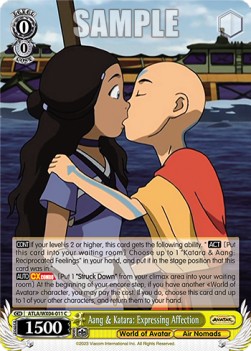 Aang & Katara: Expressing Affection