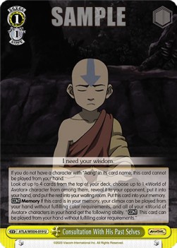 Aang: Consulting His Past Selves