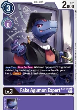 Fake Agumon Expert (EX4-052)