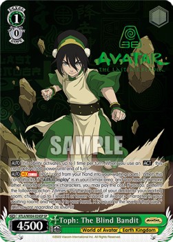 Toph: The Blind Bandit (V.3 - Special Rare)