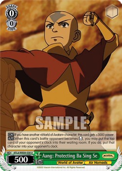 Aang: Protecting Ba Sing Se