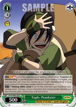 Toph: Prankster