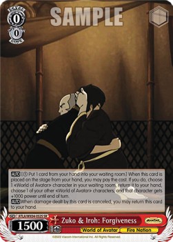 Zuko & Iroh: Forgiveness (V.2 - Super Rare)